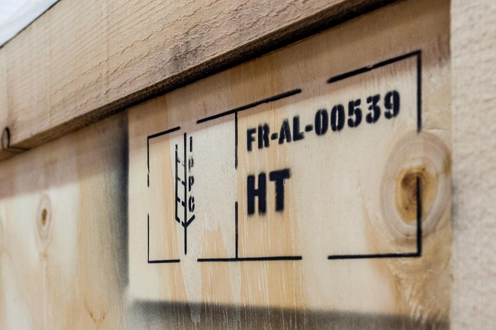 Conception emballage industriel en Bois en Alsace